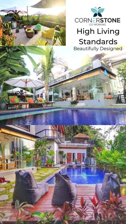 캉구 Cornerstone Bali Coworking 호스텔 외부 사진
