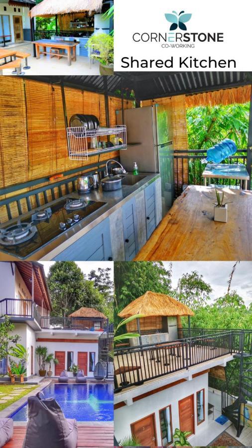 캉구 Cornerstone Bali Coworking 호스텔 외부 사진
